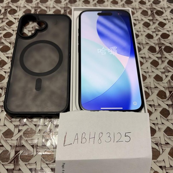 Apple iPhone 16 - Unlocked, 128 GB, Black, A3081