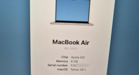 Good
													MacBook Air 2022 - 13" - Apple M2, Starlight, 256 GB, 8 GB, photo 3 of 19