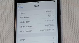 Good
													Apple iPhone SE 2nd Gen 2020 - Unlocked, Black, 64 GB, A2275, photo 2 of 5