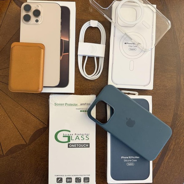 Apple iPhone 16 Pro Max - Unlocked, 256 GB, Desert, A3084