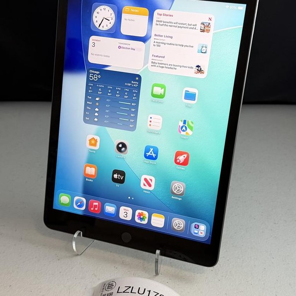 Apple iPad 9th Gen - Wi-Fi, 64 GB, Gray, A2602
