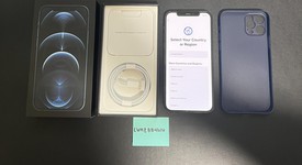 Good
													Apple iPhone 12 Pro - Unlocked, Pacific Blue, 128 GB, A2341, photo 1 of 9
