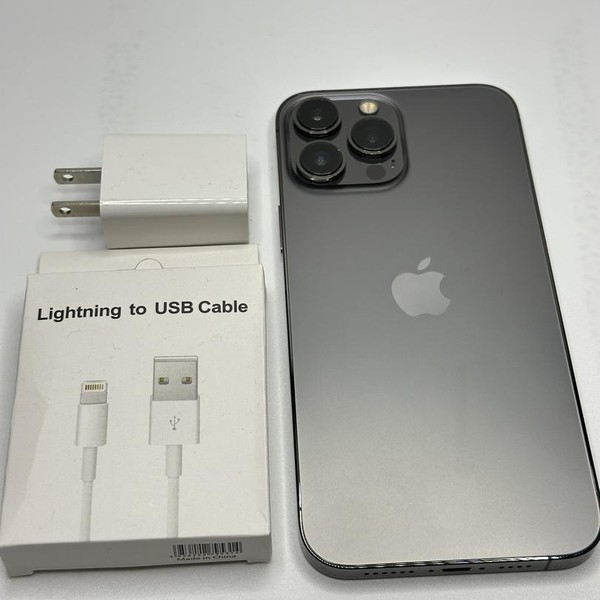 Apple iPhone 13 Pro Max - Unlocked, 256 GB, Graphite, A2484