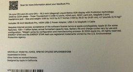 New
													MacBook Pro 2024 - 16" - Apple M4 Pro 14-core, Space Black, 512 GB, 24 GB, photo 1 of 4