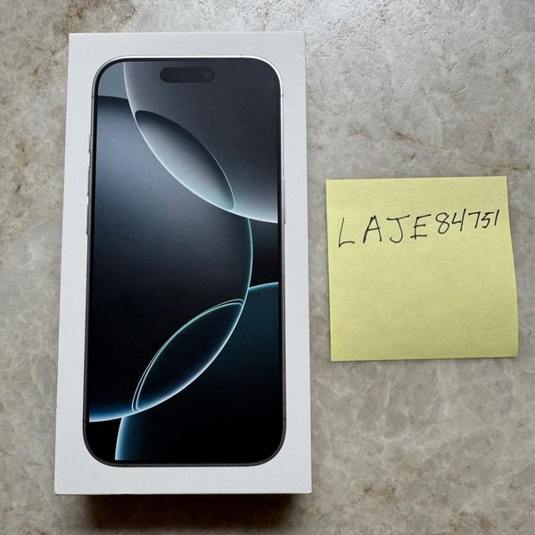 Apple iPhone 16 Pro - Unlocked, 512 GB, White, A3083