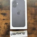 New Apple iPhone 16 - Verizon, 128 GB, Black, A3081