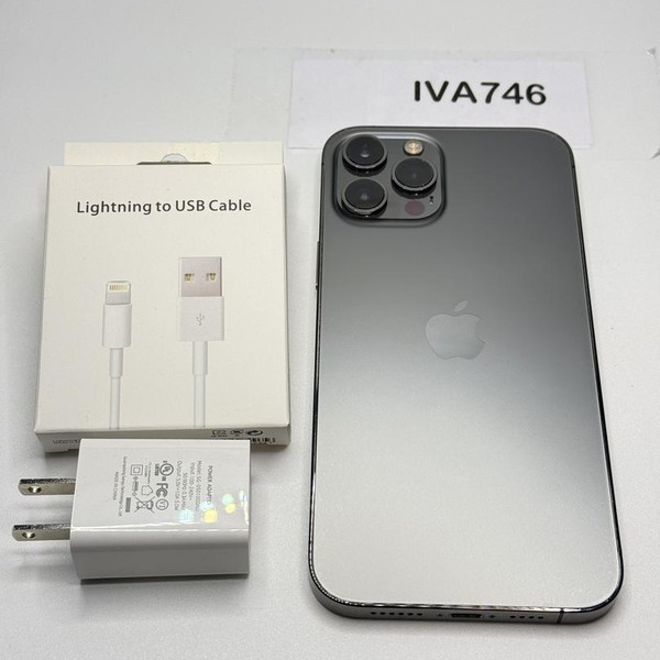 Apple iPhone 12 Pro Max - Unlocked, 256 GB, Graphite, A2342