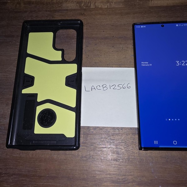 Samsung Galaxy S22 Ultra - AT&T, 512 GB, Black, 12 GB, SM-S908U