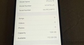 Mint
													Apple iPhone 16 - Unlocked, Black, 128 GB, A3081, photo 2 of 11