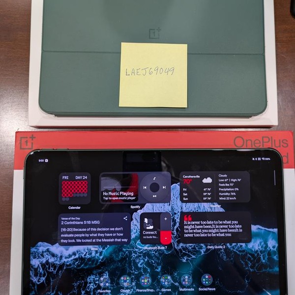 OnePlus Pad - Wi-Fi, 128 GB, Green, 8 GB