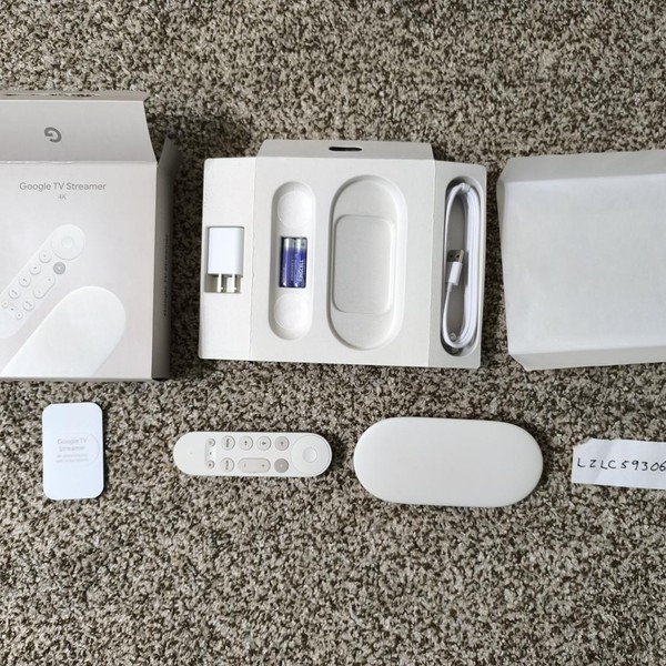 Google TV Streamer 4k - Porcelain