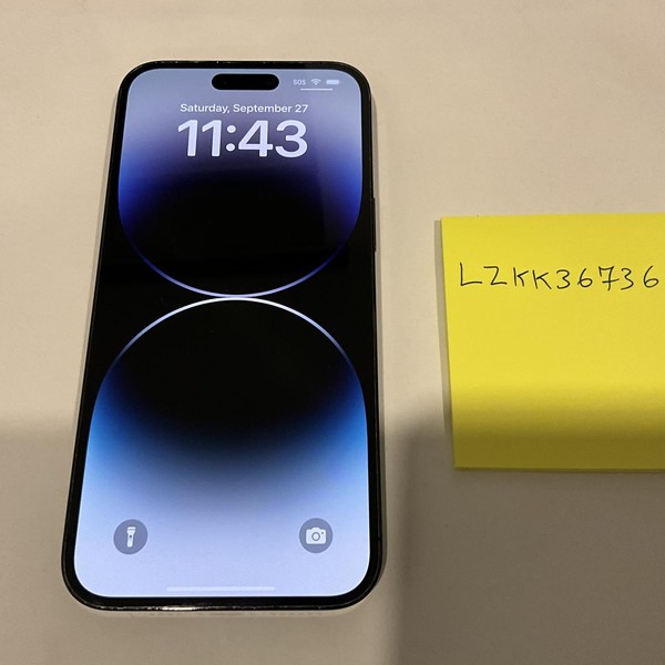 Apple iPhone 14 Pro Max - Unlocked, 128 GB, Black, A2651