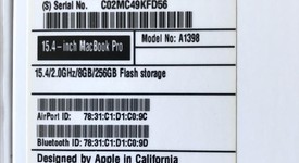 Fair
													MacBook Pro 2013 (Retina) - 15" - Silver, 256 GB, 8 GB, photo 4 of 6