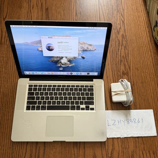 MacBook Pro 2012 (Unibody) - 15 inch - Silver, 256 GB, 8 GB