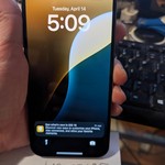 Good Apple iPhone 13 Pro Max - Unlocked, 128 GB, Sierra Blue, A2484