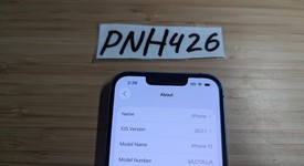 Good
													Apple iPhone 13 - Unlocked, Blue, 256 GB, A2482, photo 2 of 14