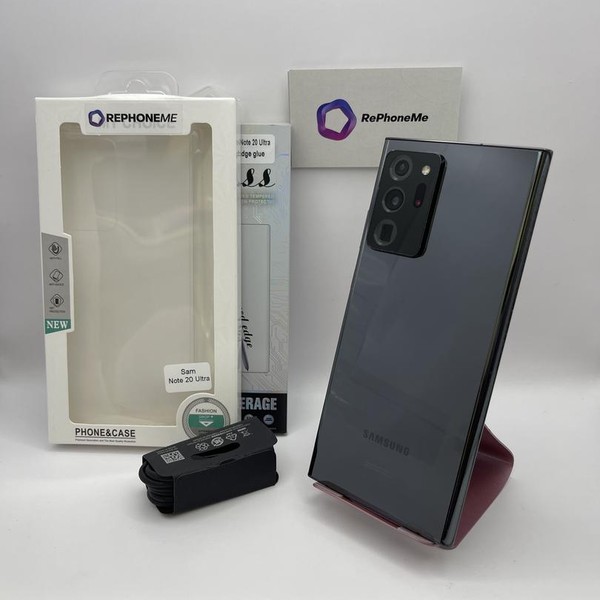 Samsung Galaxy Note 20 Ultra 5G - Unlocked, 128 GB, Mystic Black, 12 GB, SM-N986U1