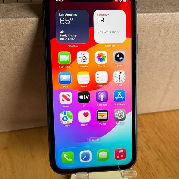 Apple iPhone 11 - Unlocked, 64 GB, Black, A2111