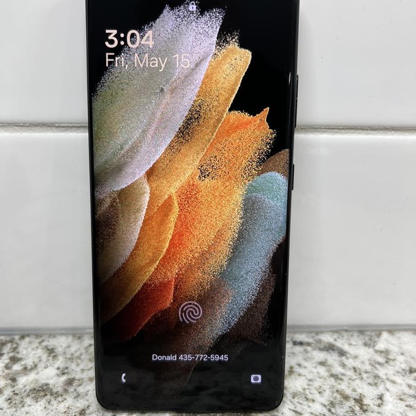 Samsung Galaxy S21 Ultra 5G - Verizon, 128 GB, Black, 12 GB, SM-G998U