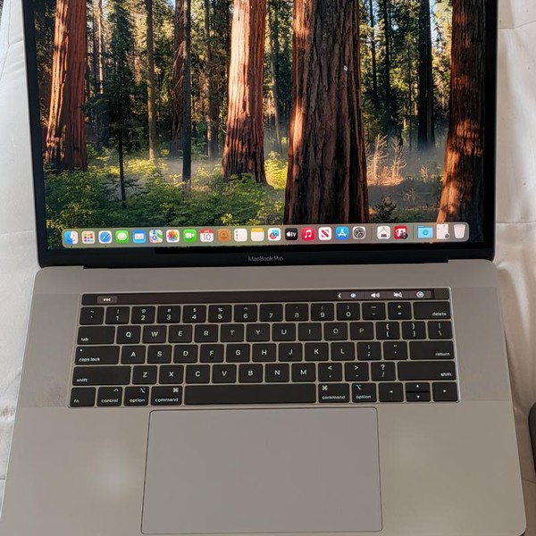 MacBook Pro 2019 - 15 inch - 512 GB, Gray, 16 GB, Intel Core i7