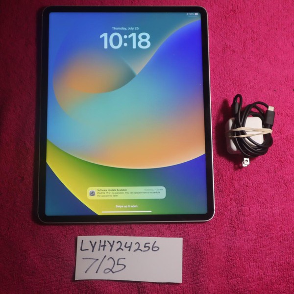 Apple iPad Pro 12.9 inch 5th Gen 2021 - Unlocked, 128 GB, Silver