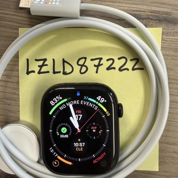 Apple Watch Series 10 46mm - Black, A2999 - GPS, Aluminum