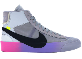 Nike Blazer Mid Off-White Wolf Grey Serena Queen for sale