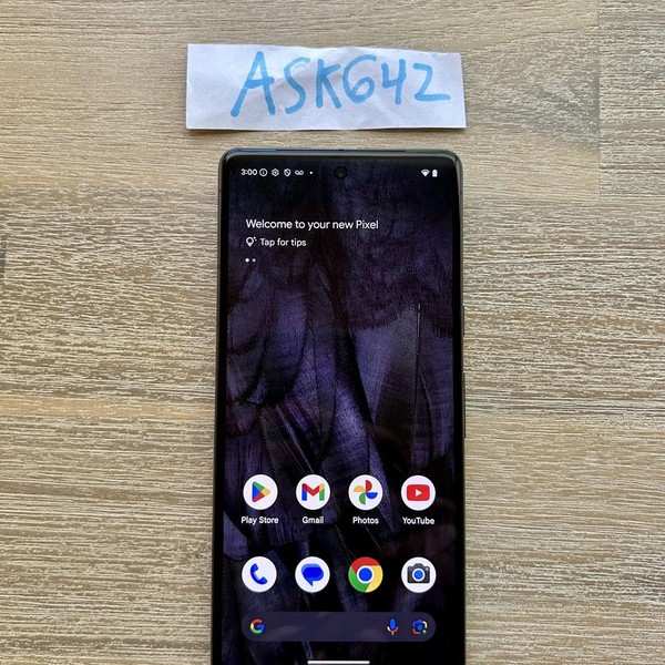 Google Pixel 7 - Unlocked, 128 GB, Obsidian, 8 GB, GVU6C, Sub-6 5G