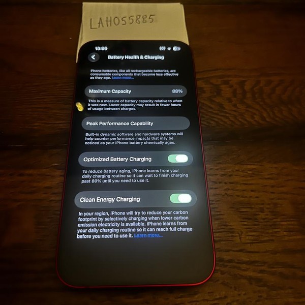 Apple iPhone 13 - Unlocked, 128 GB, Red, A2482