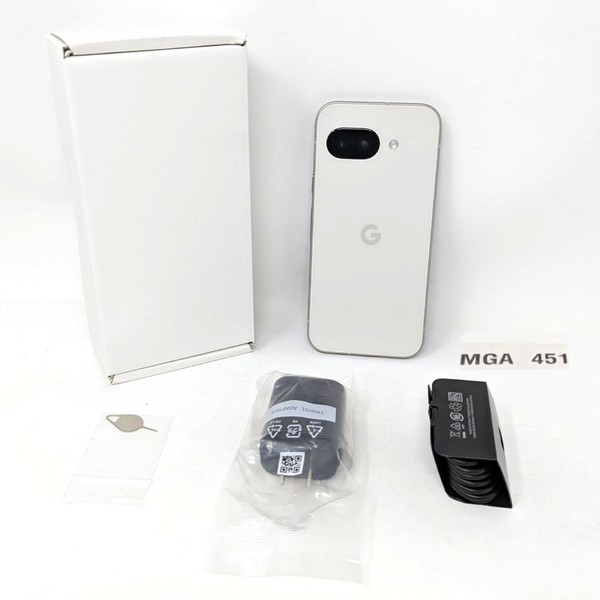 Google Pixel 9a - Unlocked, 128 GB, Porcelain, 8 GB