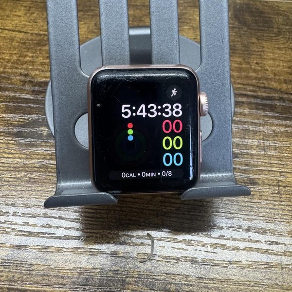 Apple Watch Series 3 38mm - Unlocked, Gold, A1860, Aluminum