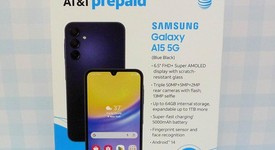 New
													Samsung Galaxy A15 5G - AT&T, Black & Blue, 64 GB, 4 GB, photo 1 of 2