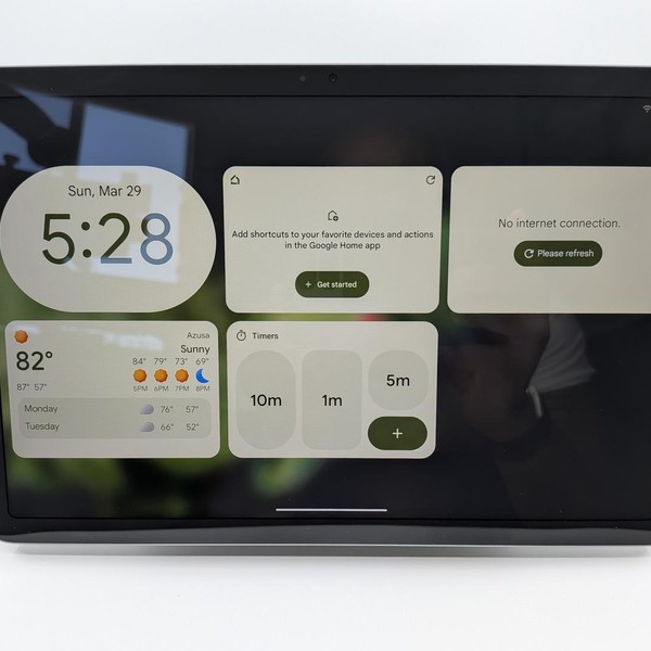 Google Pixel Tablet 11 inch - Wi-Fi, 128 GB, Hazel, 8 GB, Includes Dock