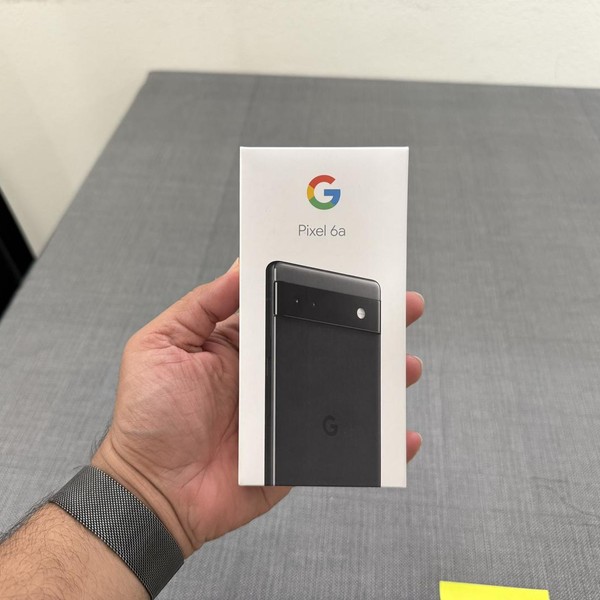 Google Pixel 6a - Unlocked, 128 GB, Charcoal, 6 GB, GX7AS