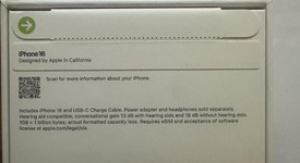 New
													Apple iPhone 16 - T-Mobile, Black, 128 GB, A3081, photo 2 of 4