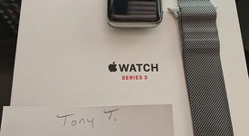 Good
													Apple Watch Series 3 42mm - Unlocked, Silver, A1861, Stainless, photo 1 of 13