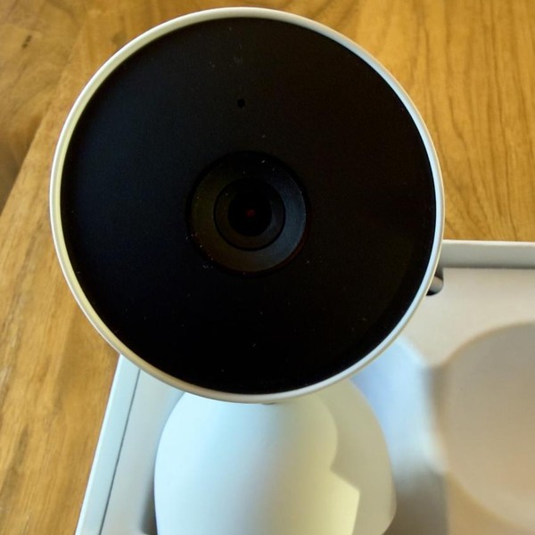 Google Nest Cam (Indoor) 2nd Gen - Snow, Wired