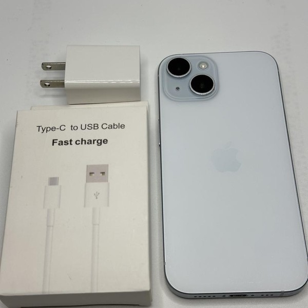 Apple iPhone 15 - Unlocked, 256 GB, Blue, A2846