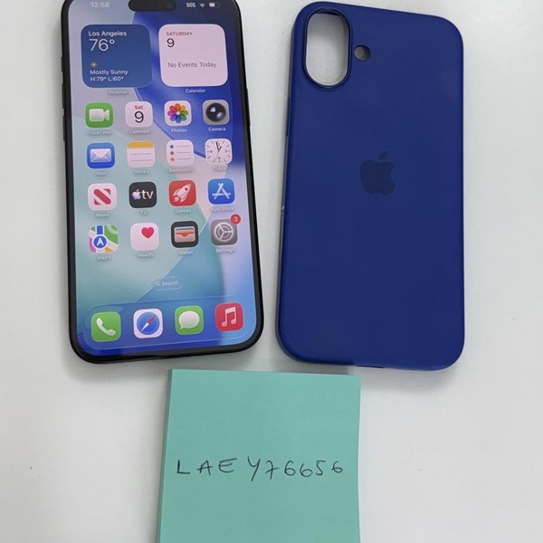 Apple iPhone 16 Plus - Verizon, 128 GB, Black, A3082
