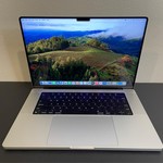 Good MacBook Pro 2021 - 16 inch - 512 GB, Silver, 16 GB, Apple M1 Pro 10-core