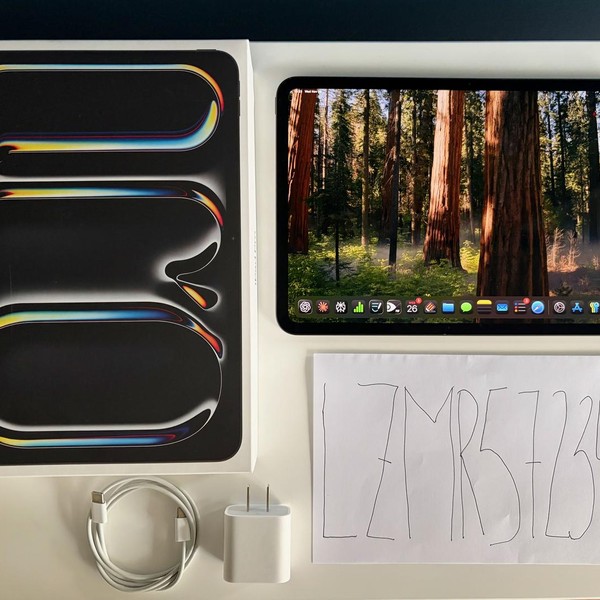 Apple iPad Pro 11 inch (M4) 2024 - Wi-Fi, 256 GB, Black, 8 GB, A2836, Standard Glass