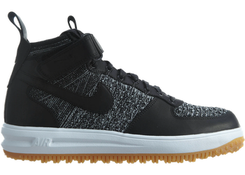 Nike Lunar Force 1 Flyknit Workboot Black/White-Wolf Grey for sale