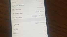 Good
													Apple iPhone 6 - AT&T, Silver, 16 GB, A1549, photo 1 of 5