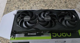 Used
													PNY GeForce RTX 5080 - VCG508016TFXPB1-O, 5080 Triple Fan OC, photo 4 of 5