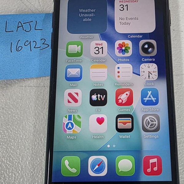 Apple iPhone SE 2nd Gen 2020 - Unlocked, 128 GB, Black, A2275