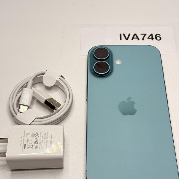 Apple iPhone 16 - Unlocked, 128 GB, Teal, A3081