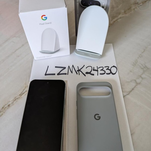 Google Pixel 9 Pro XL - Unlocked, 256 GB, Hazel, 16 GB, GGX8B