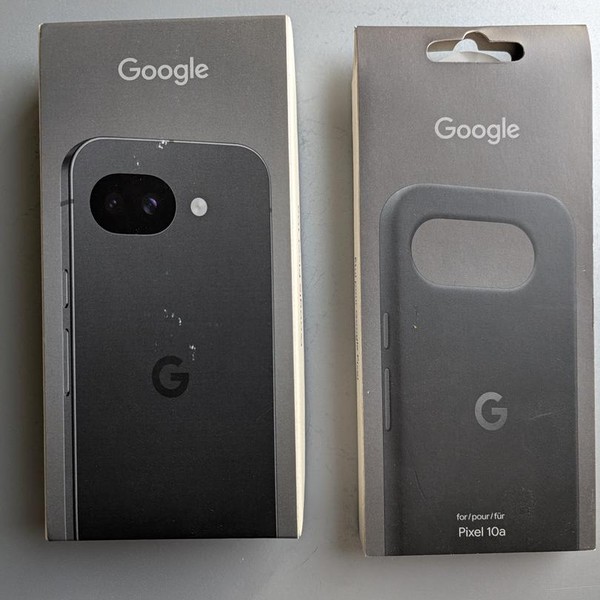 Google Pixel 10a - Unlocked, 128 GB, Obsidian, GE1GQ