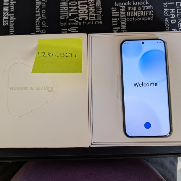 HUAWEI Pura 80 Ultra - Unlocked Non-US, 512 GB, Black, 16 GB