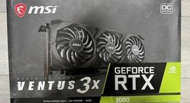Used
													MSI GeForce RTX 3080 - RTX-3080-VENTUS-3X-10G-OC, Ventus 3X OC, photo 1 of 4